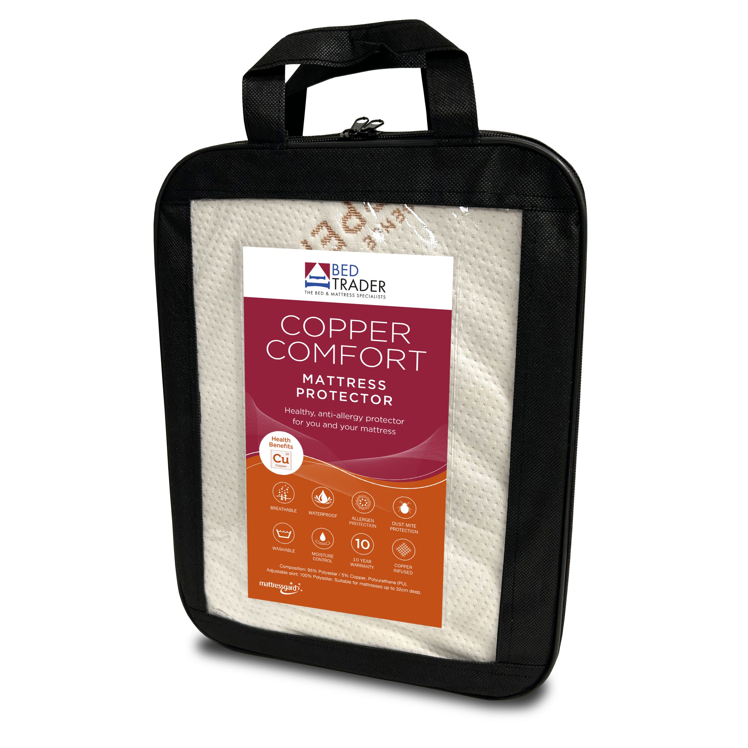 Copper Comfort Mattress Protector