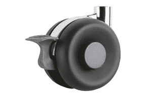 Black Brake Castor for deep divan bases