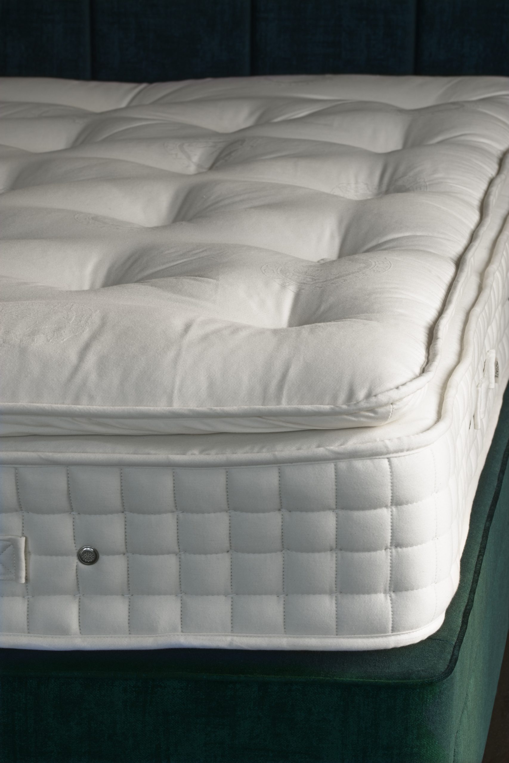Hypnos Pillow Top Elite close-up detail showing premium finish